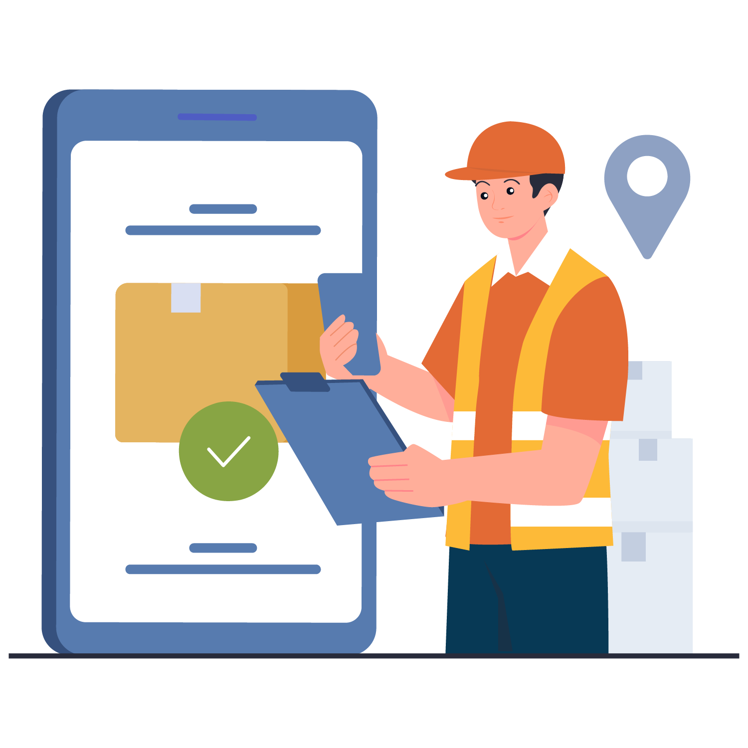 Hisab Plus Dashboard - Delivery Confirmation System